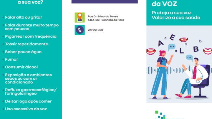 Unidades de saúde assinalam Dia Mundial da Voz com rastreios gratuitos
