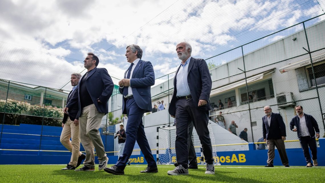 Inaugurado polidesportivo da AB92 em Santo Tirso com presença do Presidente da Câmara