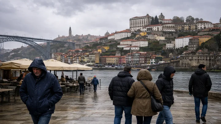 Chuva e descida de temperatura chegam a Portugal esta segunda-feira