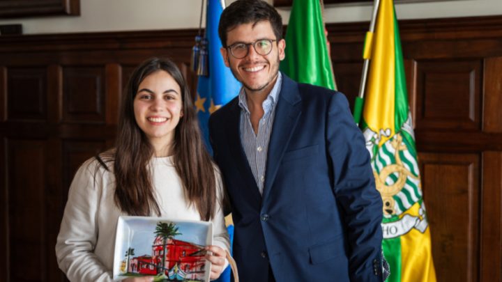 Espinho homenageia atleta antes do Europeu de halterofilismo