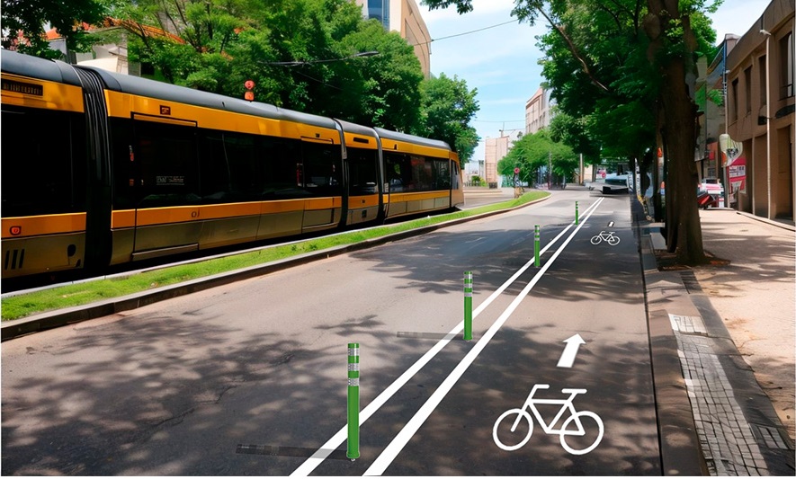Remoção da ciclovia na Avenida da República em Gaia é retomada após decisão judicial