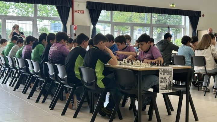Paredes consagra os melhores alunos/atletas de xadrez no Desporto Escolar