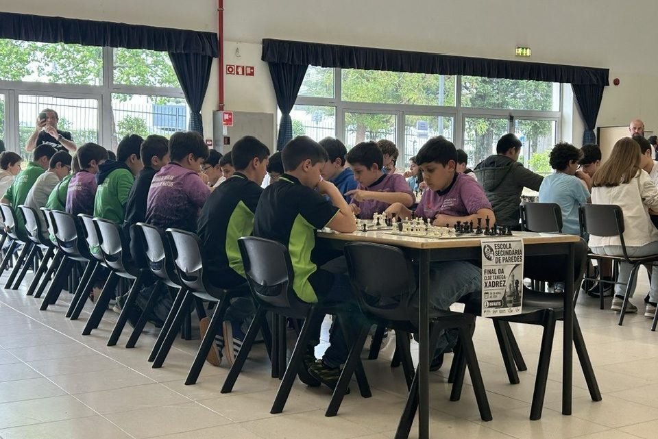 Paredes consagra os melhores alunos/atletas de xadrez no Desporto Escolar