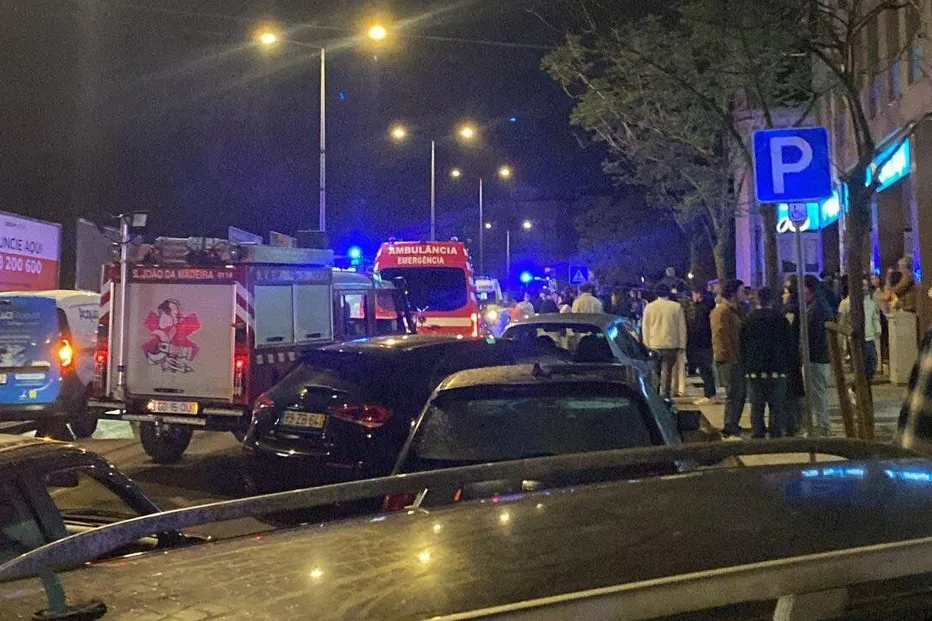 Condutores envolvidos em atropelamento que feriu 10 pessoas em São João da Madeira ficam em liberdade