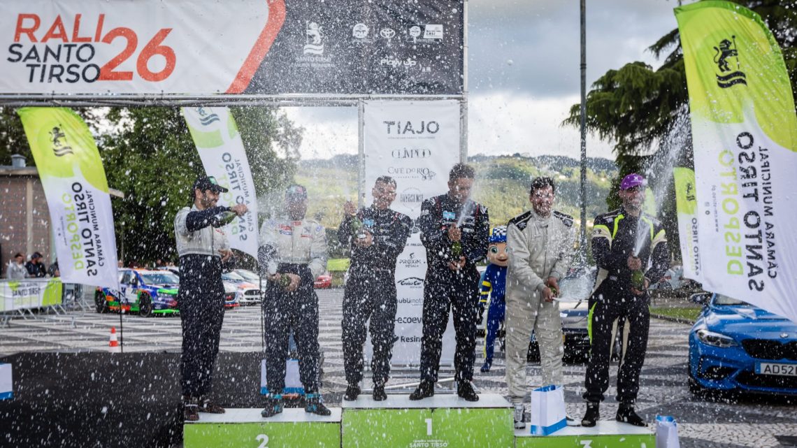 Marco Oliveira e Ricardo Sousa triunfam no Rali de Santo Tirso 2026