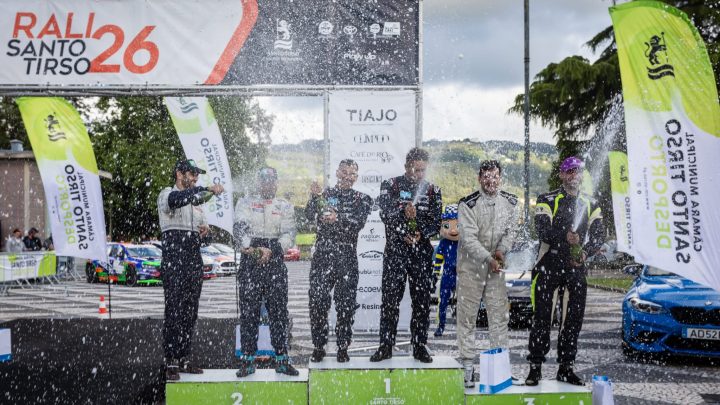 Marco Oliveira e Ricardo Sousa triunfam no Rali de Santo Tirso 2026