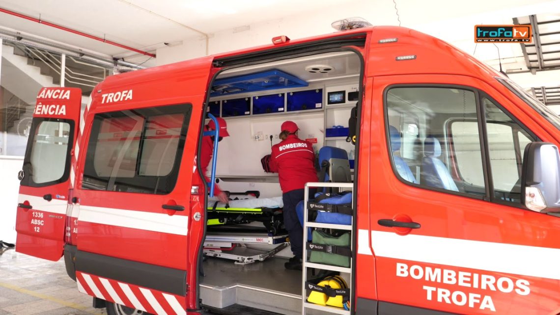 Bombeiros da Trofa revertem duas paragens cardiorrespiratórias a homem de 56 anos