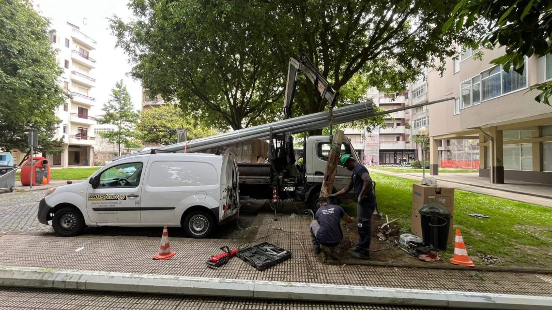 Póvoa de Varzim aposta em iluminação LED para transformar a Praça João XXIII