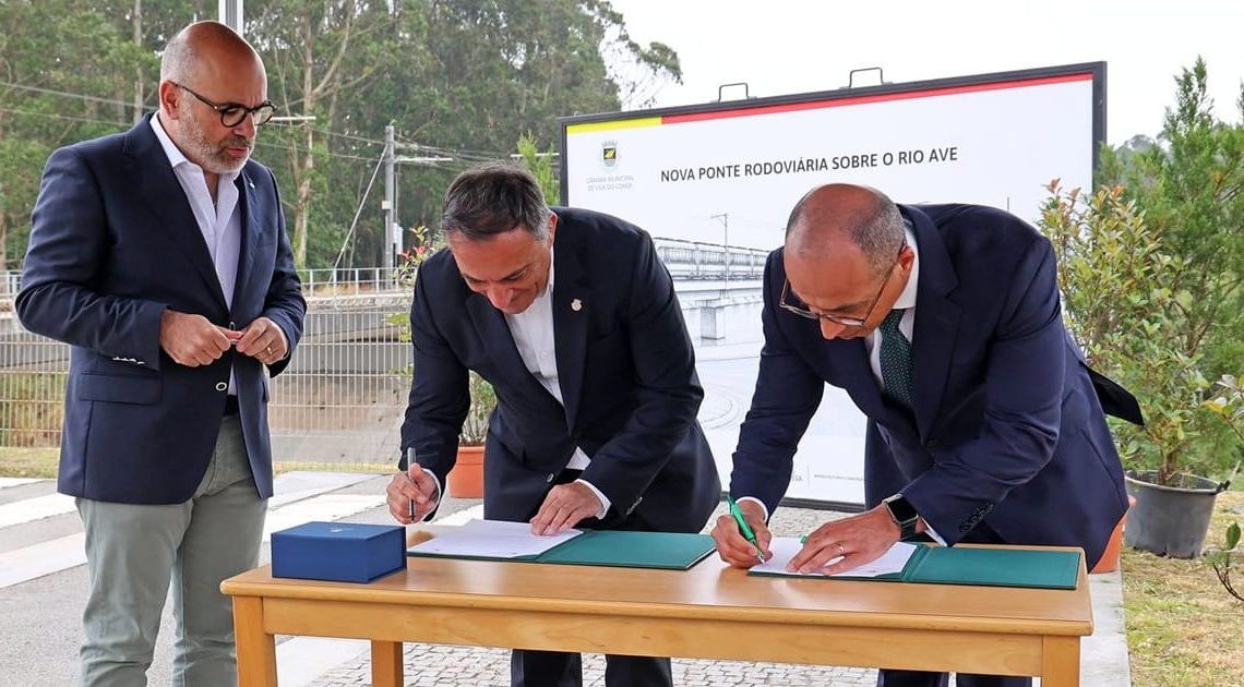 Vila do Conde e Infraestruturas de Portugal avançam com projeto de nova ponte rodoviária sobre o rio Ave