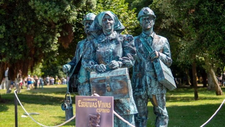 Espinho recebe encontro histórico de Estátuas Vivas