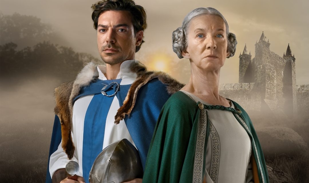 Viagem Medieval em Santa Maria da Feira lança cartaz com Custódia Gallego e Tiago Aldeia nas figuras de D. Teresa e Afonso Henriques