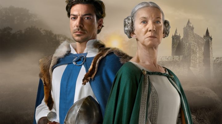 Viagem Medieval em Santa Maria da Feira lança cartaz com Custódia Gallego e Tiago Aldeia nas figuras de D. Teresa e Afonso Henriques