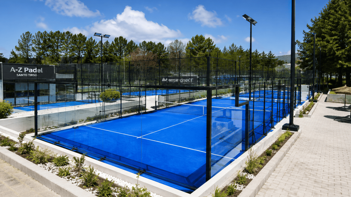 Santo Tirso recebe Open 10K de Padel com court central instalado na Praça dos Carvalhais