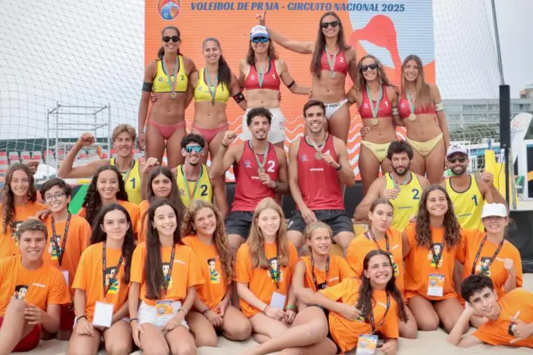 Espinho e Matosinhos representam a Área Metropolitana do Porto no Circuito Nacional de Voleibol de Praia