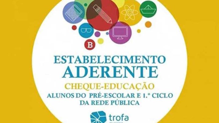 Trofa abre candidaturas para comerciantes aderirem aos Cheques-Oferta Escolar e Cheques-Educação