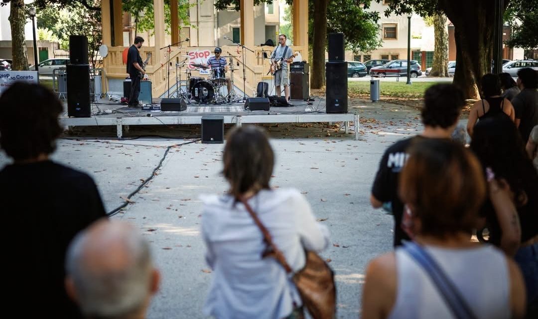 Orbital Slave inauguram ciclo “STOP no Coreto” no Jardim de Arca d’Água