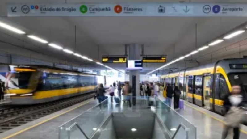 Metro do Porto cancela interrupção da circulação entre Trindade e Senhora da Hora este fim de semana