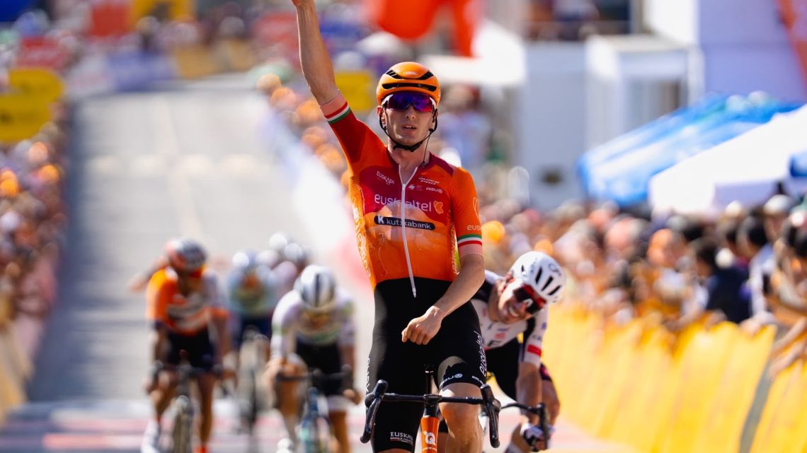 Xabier Isasa bate Rui Oliveira ao sprint no Peso da Régua