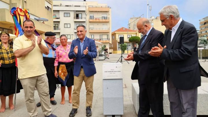 Vila do Conde homenageia José Ferreira Vila Cova com nova praça nas Caxinas