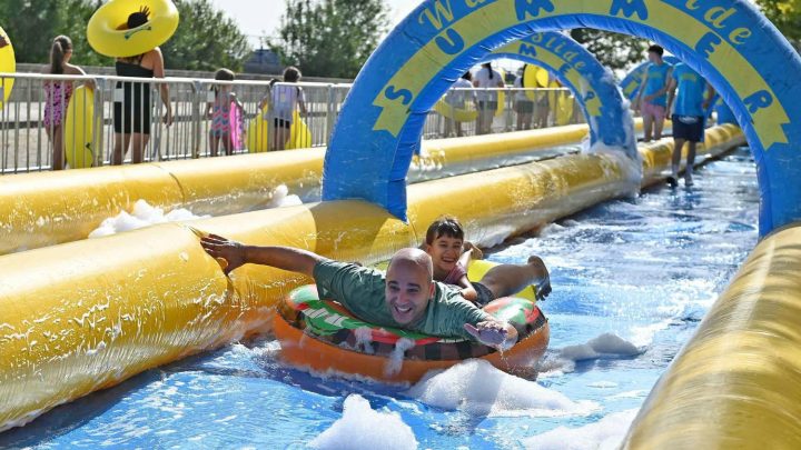 Matosinhos despede-se este domingo do escorrega aquático gigante gratuito