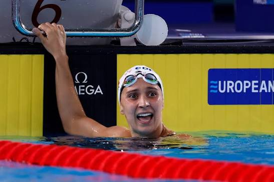 Francisca Martins conquista ouro nos 400 metros livres nos Jogos do Mediterrâneo