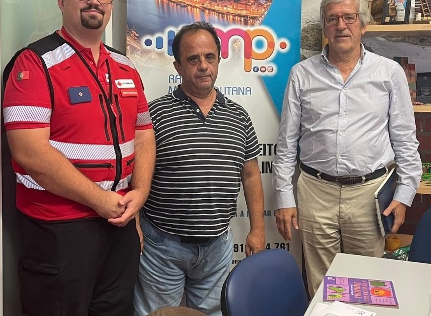 Cruz Vermelha Portuguesa do Porto esteve na Rádio Metropolitana Porto