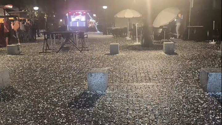 Chuva forte e granizo atingem Oliveira de Azeméis, Arouca e Vale de Cambra