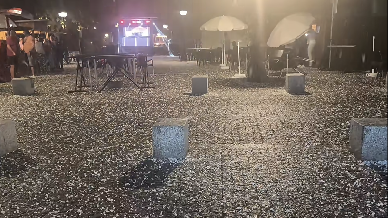 Chuva forte e granizo atingem Oliveira de Azeméis, Arouca e Vale de Cambra