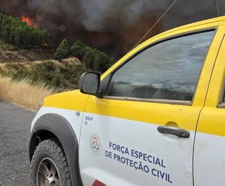 Proteção Civil alerta para temperaturas altas e risco de incêndio