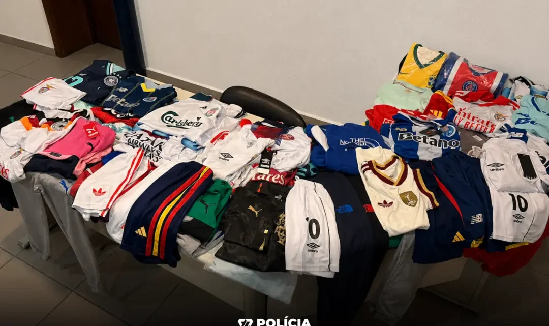 Três detidos em Espinho com 920 artigos contrafeitos à venda na feira semanal