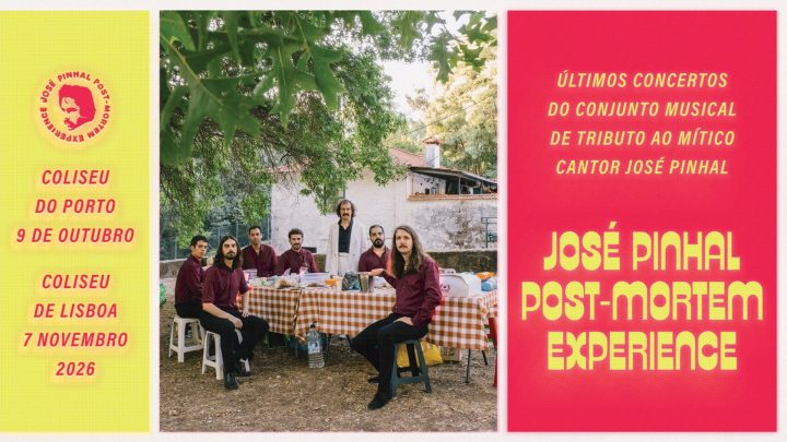 José Pinhal Post Mortem Experience inicia despedida dos palcos esta sexta-feira no Coliseu do Porto