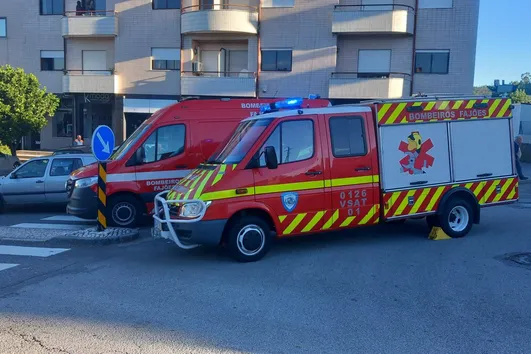 Mulher de 62 anos fica ferida após atropelamento em Oliveira de Azeméis