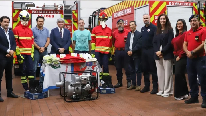 Oliveira de Azeméis reforça apoio aos Bombeiros de Fajões e do concelho